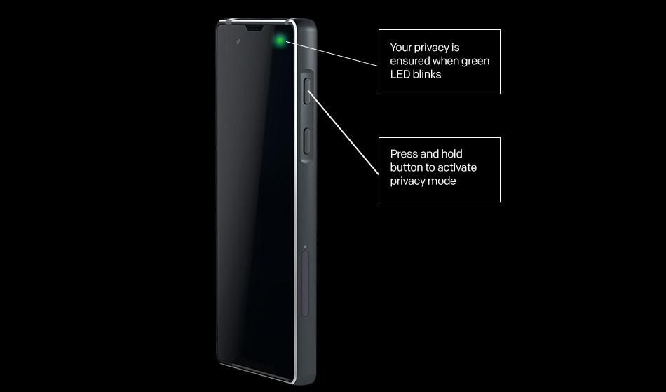 Bittium Tough Mobile 2 privacy mode